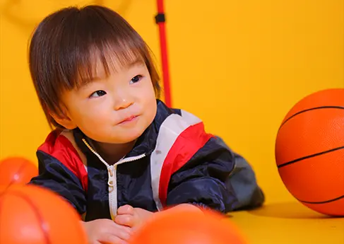 百日写真 basketball