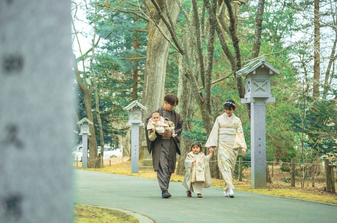 音更神社での七五三！思い出に残る家族の特別な一日！