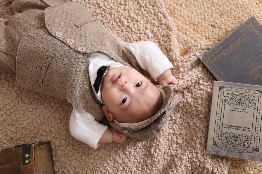 【 BABY 】大人気のお客様Photo紹介♡ かわいい100日さんが遊びに来てくれました！